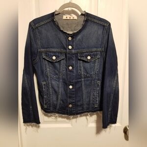 Amo Denim Jackets Color Blue Size L